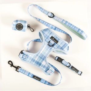 cavology in the clouds harness, leash and waste bag holder